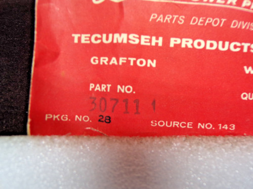 Tecumseh 30711 gov linkage - 30711, gov.